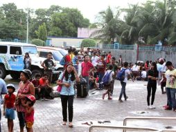 El temblor se desató poco después de las 16:00 horas locales a una profundidad de seis kilómetros en la isla de Leyte. EFE / R. Dejon