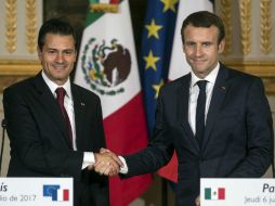 Peña Nieto expresó su disposición para seguir trabajando en favor del medio ambiente y cumplir los compromisos del Acuerdo de París. EFE / E. Laurent