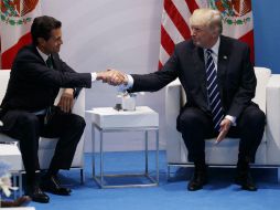 El encuentro tiene lugar más de cinco meses después de que Peña Nieto cancelara una visita a la Casa Blanca. AP / E. Vucci