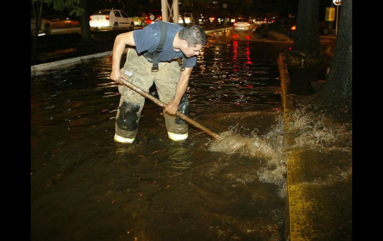 La lluvia registrada en Zapopan es catalagada de fuerte a muy fuerte. EL INFORMADOR / ARCHIVO