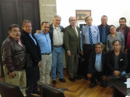 Al encuentro asistieron Pablo Gómez, Carlos Sotelo, José Narro Céspedes, Rey Morales y Gilberto Ensástiga. TWITTER / @NarroJose