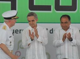 Mancera enfatizó que Fuerza Conago es un operativo ‘sin precedentes’ que no responde a colores ni partidos. NTX / A. Covarrubias