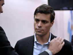 Leopoldo López habría salido de la cárcel esta madrugada. AFP / ARCHIVO