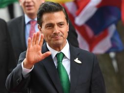 Enrique Peña Nieto asiste a la Cumbre del G-20, en Alemania. AFP / P. Stollarz