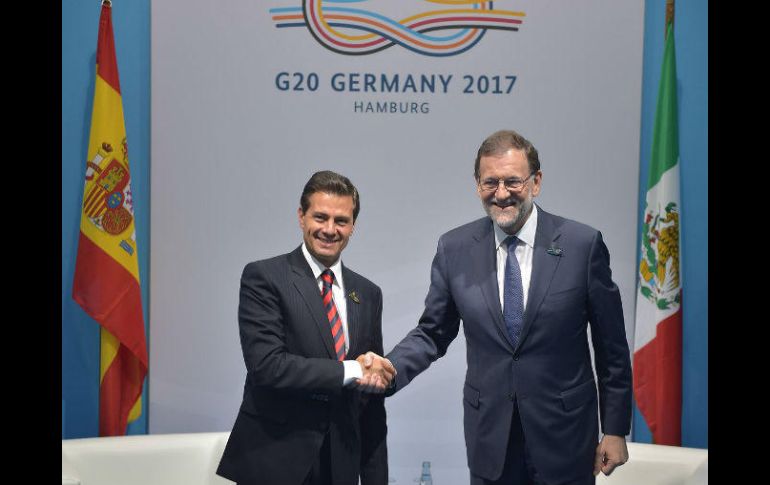 Mariano Rajoy instó a que el acuerdo se cierre a la mayor celeridad posible. TWITTER / @EPN