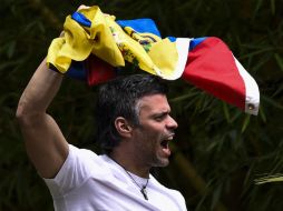 Leopoldo López señaló que salió de la cárcel 'sin resentimientos'. AFP / J. Barreto