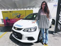 Primer lugar. María Luisa Íñiguez recibió un automóvil Chevrolet Sonic, modelo 2017. EL INFORMADOR / G. Gallo