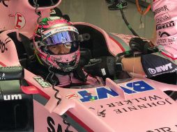 'Ha sido un fin de semana difícil, pero nos pudimos recuperar bien', comenta Pérez. TWITTER / @ForceIndiaF1