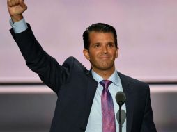 Trump Jr sostuvo que su padre ‘no supo nada del encuentro o de estos eventos y no hubo contactos adicionales con la mujer’. AFP / ARCHIVO