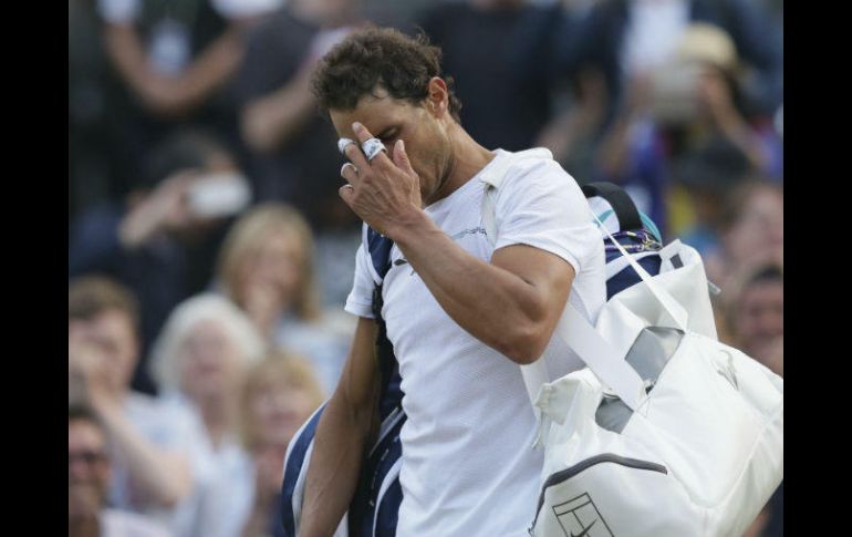 Nadal estimó que la clave de su derrota se debió a sus dos malos primeros sets. AP / T. Ireland