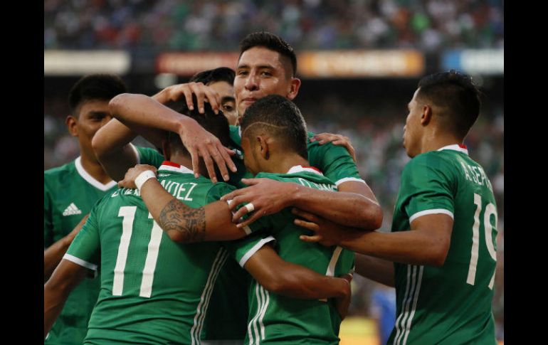 México buscará su segundo triunfo dentro del Grupo C el jueves, cuando enfrente a su similar de Jamaica. EFE / ARCHIVO