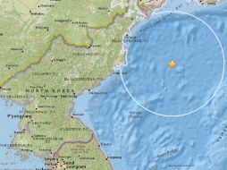 Se desconoce si el temblor ha podido provocar algún daño personal o material. ESPECIAL / earthquake.usgs.gov