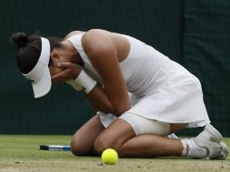 Muguruza, a sus 23 años, es la única que ha logrado vencer a las hermanas Williams en una final de Gran Slam. AP / K. Wigglesworth