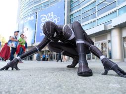 Muchos asistentes acudieron a la D23 caracterizados como sus personajes favoritos. AFP / C. Delmas