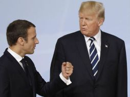 En días anteriores, Trump y Macron se reunieron en Francia para conmemorar el Día Nacional de este país. AP / ARCHIVO