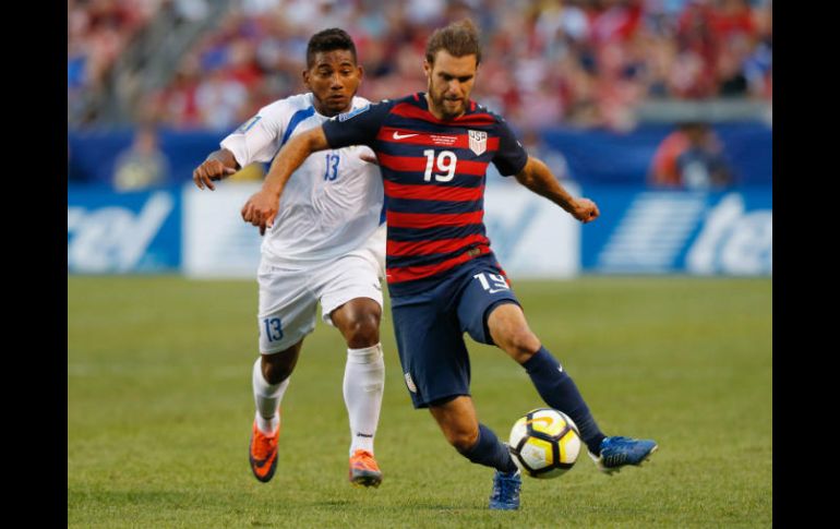 Acción del partido entre Estados Unidos y Nicaragua en el First Energy Stadium. AFP / J. Laprete