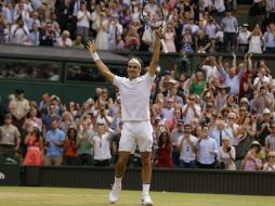 El tenista suizo de 35 años, eleva a 19 su récord de victorias en torneos del Grand Slam. AP / A. Grant