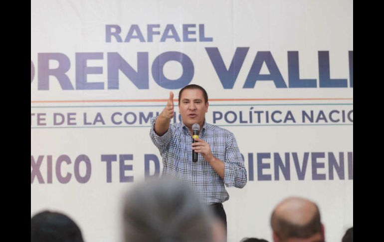 Moreno Valles se dijo listo para enfrentar el proceso interno para la candidatura presidencial. SUN / I. Stephens