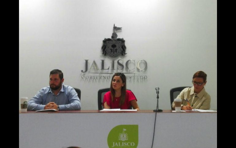 El IJM, junto con el Instituto Jalisciense para Migrantes y la Agencia YMCA dan detalles sobre el convenio. EL INFORMADOR / E. Mondragón