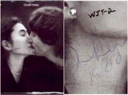 La copia del disco fue firmado por Lennon cinco horas antes de ser asesinado por Mark David Chapman. ESPECIAL / momentsintime.com