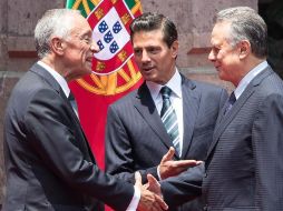 La visita a México del presidente de Portugal, Marcelo Rebelo de Souza, detonó la serie de anuncios. SUN / G. Espinosa