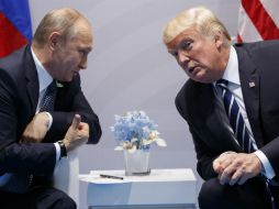 En su primera reunión en el G20, Trump y Putin acordaron una tregua para el suroeste de Siria. AP / ARCHIVO