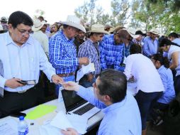 De manera global se beneficiará a 12 mil 517 productores de 22 municipios de Jalisco. TWITTER / @JaliscoSEDER