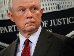 Jeff Sessions fue uno de los primeros legisladores en apoyar la candidatura del mandatario. AFP / C. Somodevilla