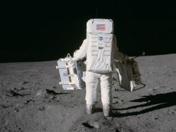 Después de cuatro días de viaje, Neil Armstrong y Edwin Aldrin llegaron a la Luna el 20 de julio de 1969. TWITTER / @NASAhistory