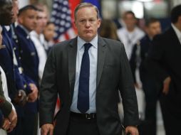 El portavoz de la Casa Blanca, Sean Spicer, dimite de su cargo. AP / ARCHIVO