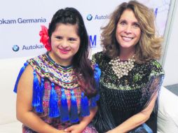 En familia. Isabella con su mamá, Isabel Tejeda. EL INFORMADOR / N. Gutiérrez