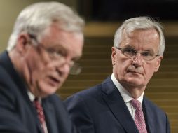 Michel Barnier, dijo que Gran Bretaña debe aclarar sus posiciones en áreas clave. AP / G. Vander