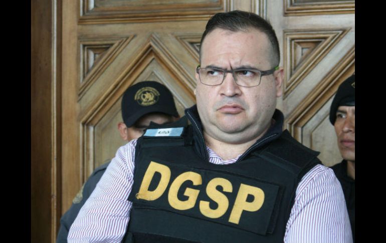 Javier Duarte fue vinculado ayer a proceso por el juez que consideró que había pruebas suficientes contra él. EFE / ARCHIVO