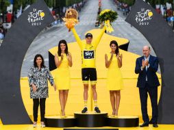 Froome necesita un título más para igualar el récord de cinco Tours ganados que comparten Anquetil, Merckx, Hinault e Indurain. AFP / F. Faugere