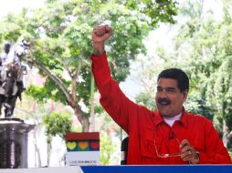 Maduro presentó el 'remix' en su programa semanal en la televisora estatal VTV. EFE / Palacio de Miraflores