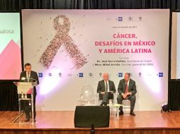 El director general del IMSS refiere que de acuerdo con la OMS, el cáncer es la segunda causa de muerte a nivel mundial. TWITTER / @JoseNarroR