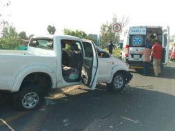 Los lesionados son atendidos y enviados a la Cruz Verde en Tlaquepaque. ESPECIAL /