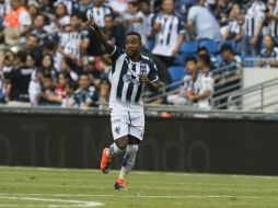 Dorlan Pabón celebra su gol, el único del encuentro. MEXSPORT / J. Martínez