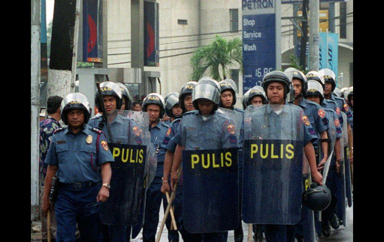 Al menos un agente sufrió heridas a causa de una explosión durante el tiroteo. AFP / ARCHIVO