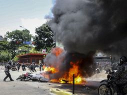 La elección se da en un contexto de creciente tensión luego de 120 días de protesta antigubernamentales. EFE / M. Gutiérrez