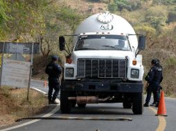 Elementos de la policía federal realizaron la detención en la carretera 2070 Portezuelos-Palmillas. NTX / ARCHIVO