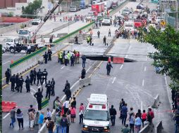 El pasado viernes, Gerardo Ruiz Esparza afirmó que se han identificado fallas, anomalías y omisiones en la construcción. EFE / ARCHIVO