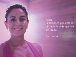 La clavadista zanjó la cuestión afirmando que sí considera el nacimiento de su hija como la medalla más grande de su carrera. TWITTER / @PaolaEspinosaOf