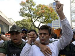 López pasó más de tres años en la cárcel militar de Ramo Verde, a las afueras de Caracas. AFP / ARCHIVO