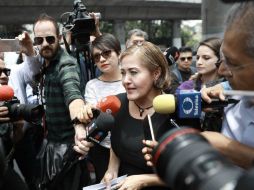 Eva Cadena fue exhibida en videos recibiendo dinero presuntamente para López Obrador. SUN / ARCHIVO