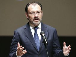 Videgaray dice que México quiere ‘corregir los desequilibrios que tanto preocupan al liderazgo estadounidense’. EFE / Nikkei