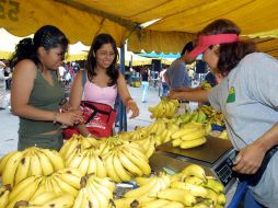 La sucralosa que contiene el plátano estimula tu apetito y aumenta el antojo por carbohidratos. EL INFORMADOR / ARCHIVO