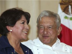 Andrés Manuel y Delfina Gómez encabezan la petición de anular los resultados de diversos distritos de la elección del 4 de junio. AP / ARCHIVO