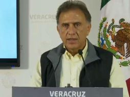 Yunes había advertido que no permitiría que por una triquiñuela ilegal pudiera quedar en libertad el ex mandatario. TWITTER / @YoconYunes