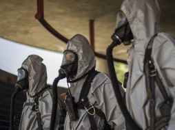 La unidad de Ingeniería Química de la Policía recogió los materiales para ser examinados. EL INFORMADOR / ARCHIVO